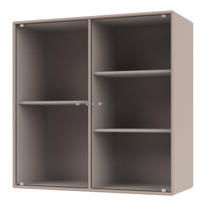 Vitrine Ripple II - Fixation murale