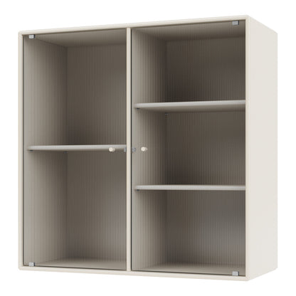 Vitrine Ripple II - Fixation murale