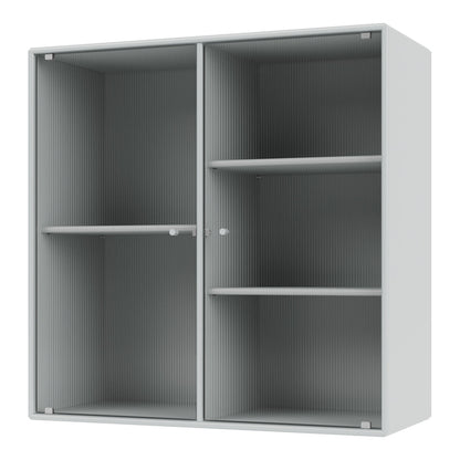 Vitrine Ripple II - Fixation murale