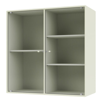 Vitrine Ripple II - Fixation murale