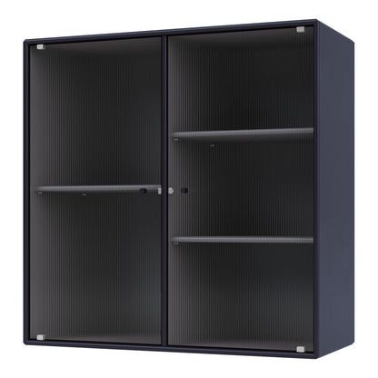 Vitrine Ripple II - Fixation murale