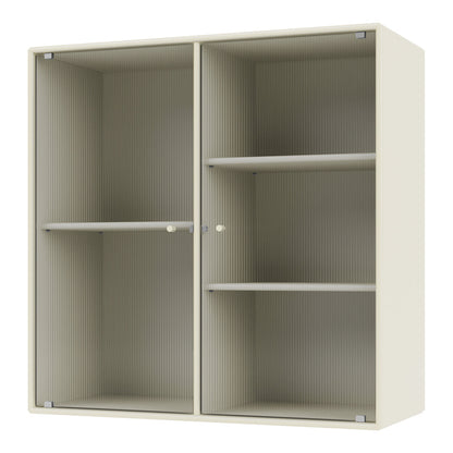 Vitrine Ripple II - Fixation murale