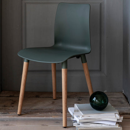 Chaise d'appoint MOOD - Pieds en bois