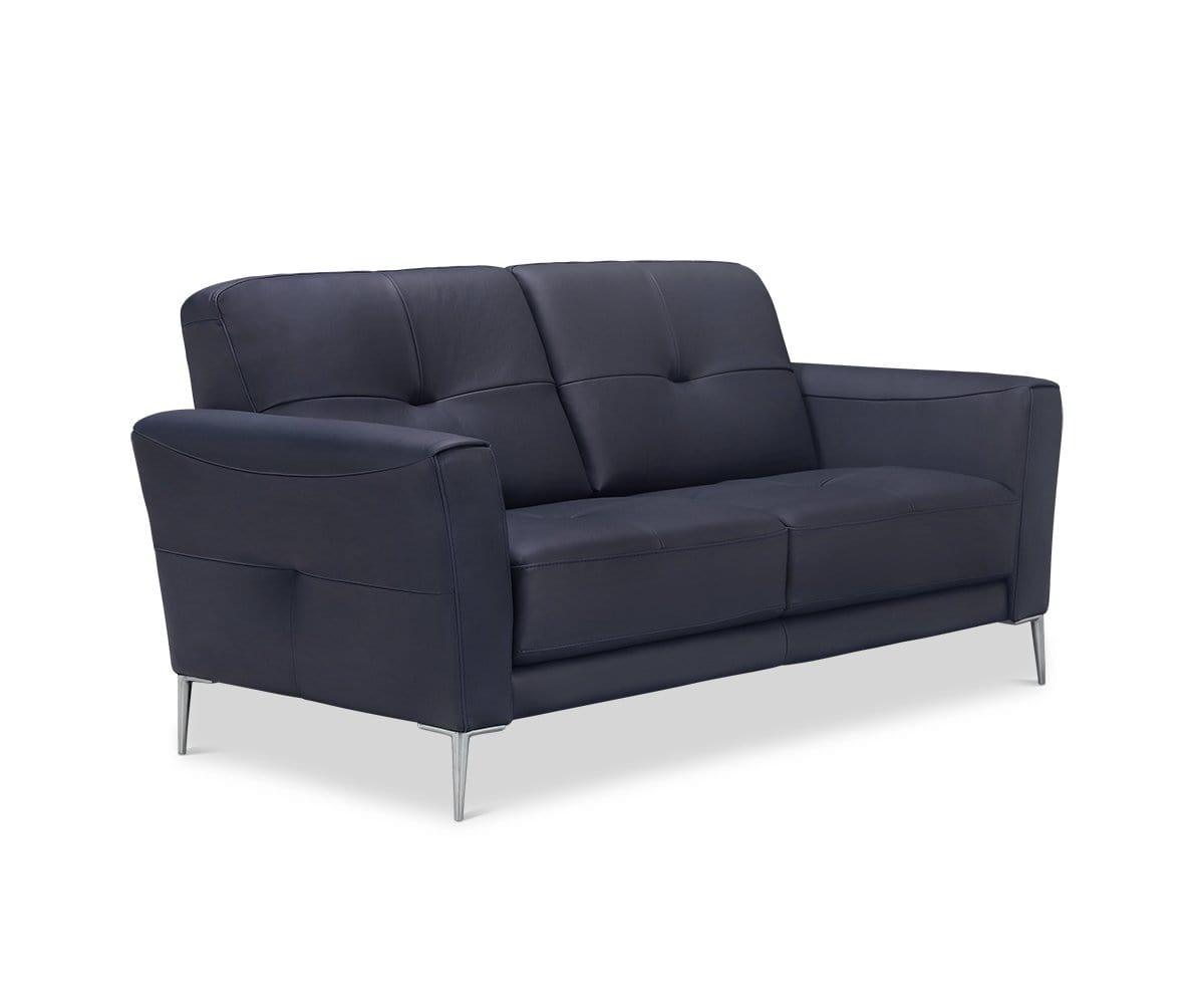 Petit canapé en cuir Liliana