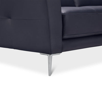 Petit canapé en cuir Liliana