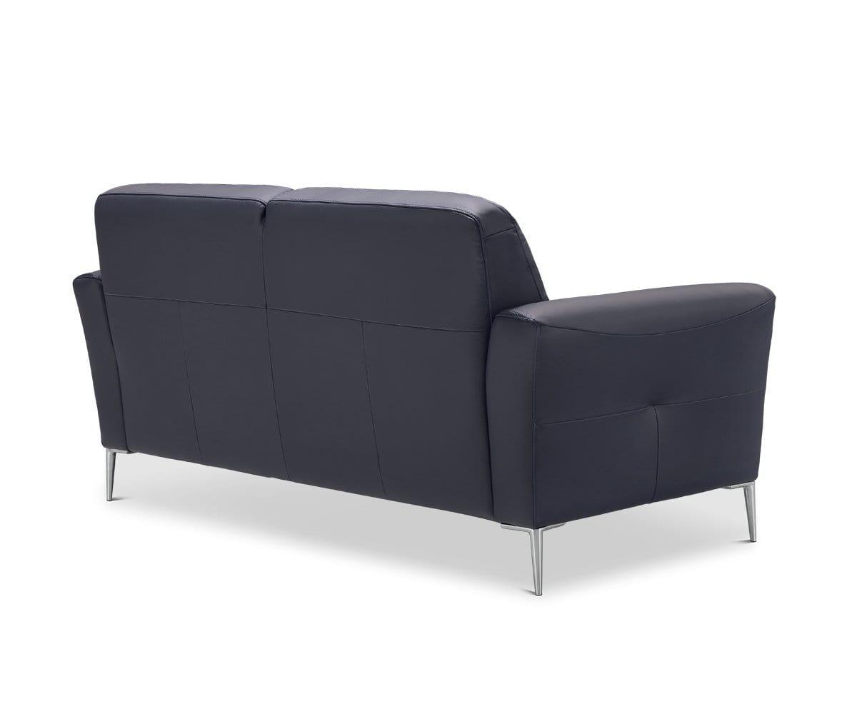 Petit canapé en cuir Liliana