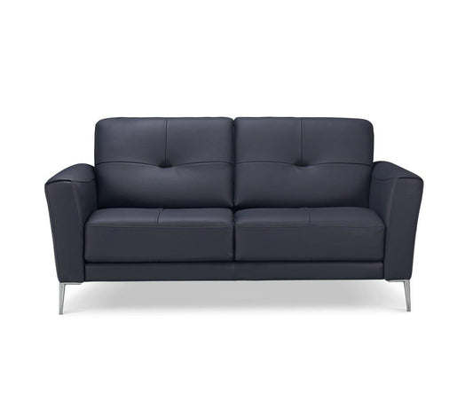 Petit canapé en cuir Liliana