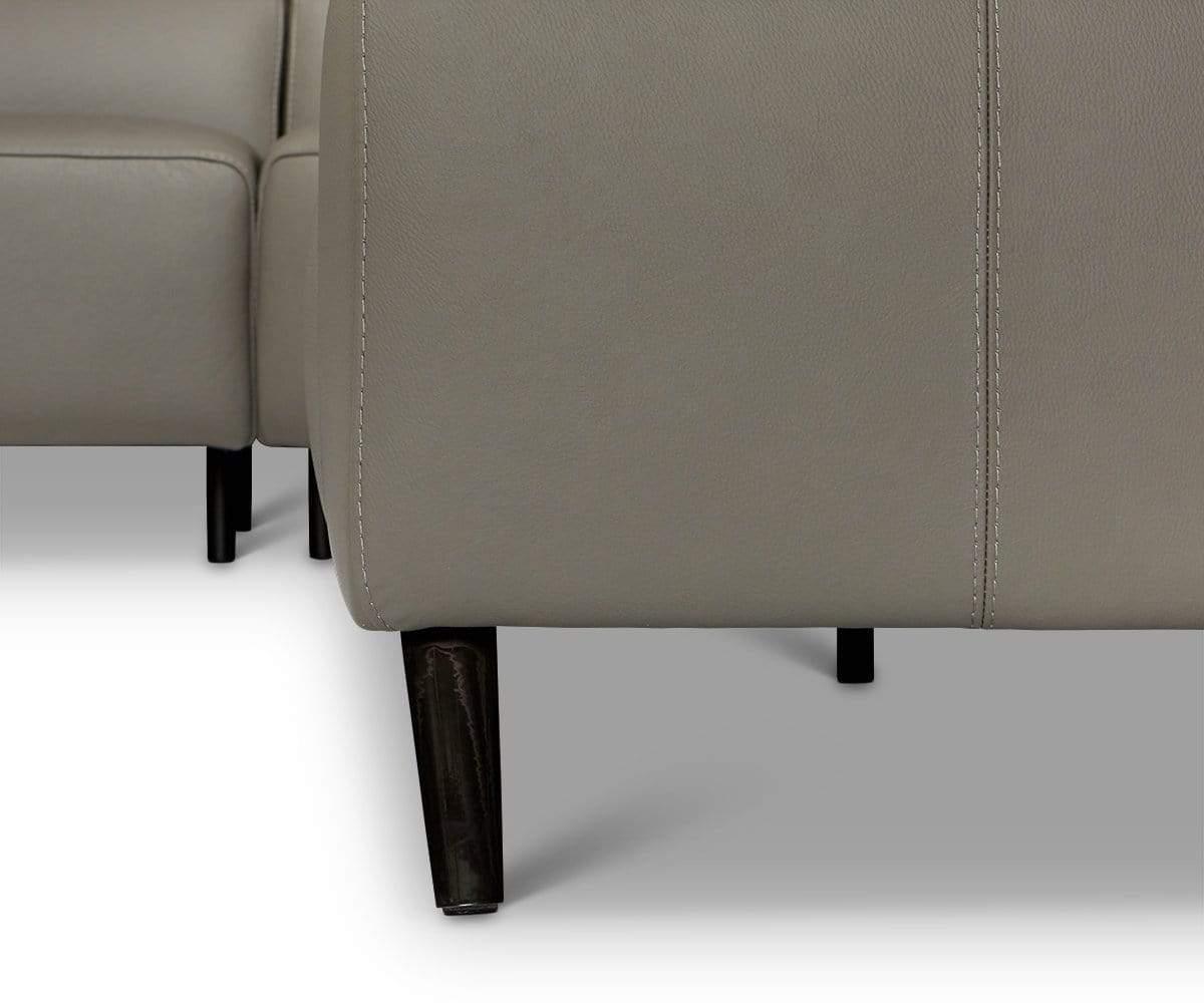 Canapé sectionnel en cuir Abella