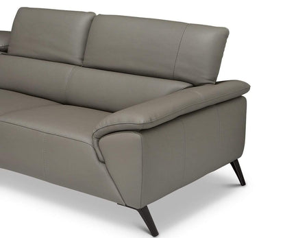 Canapé sectionnel en cuir Abella