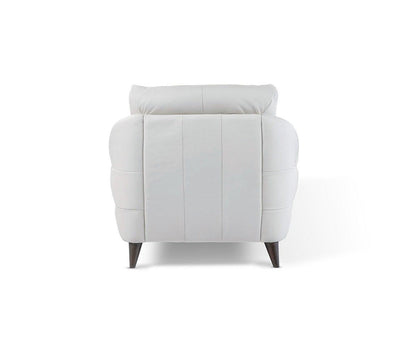 Chaise en cuir Blanca