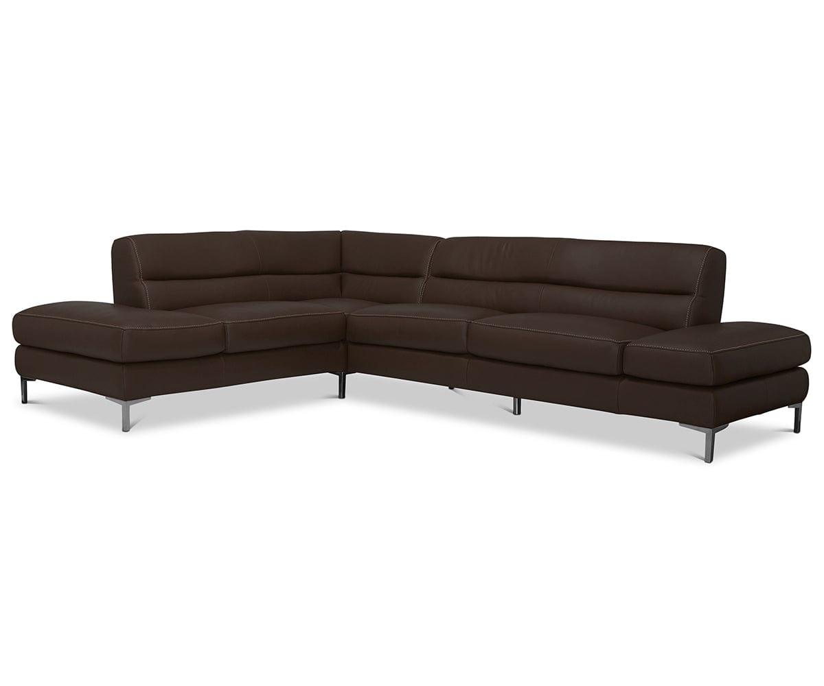 Campsis Canapé sectionnel gauche en cuir