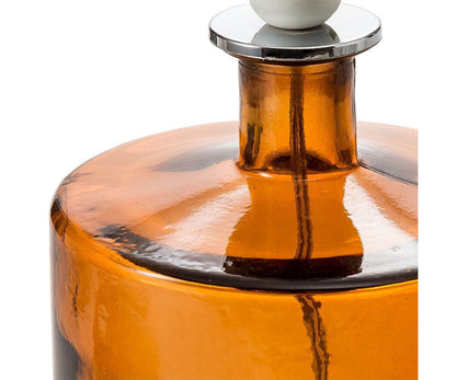 Lampe en verre translucide - Ambre