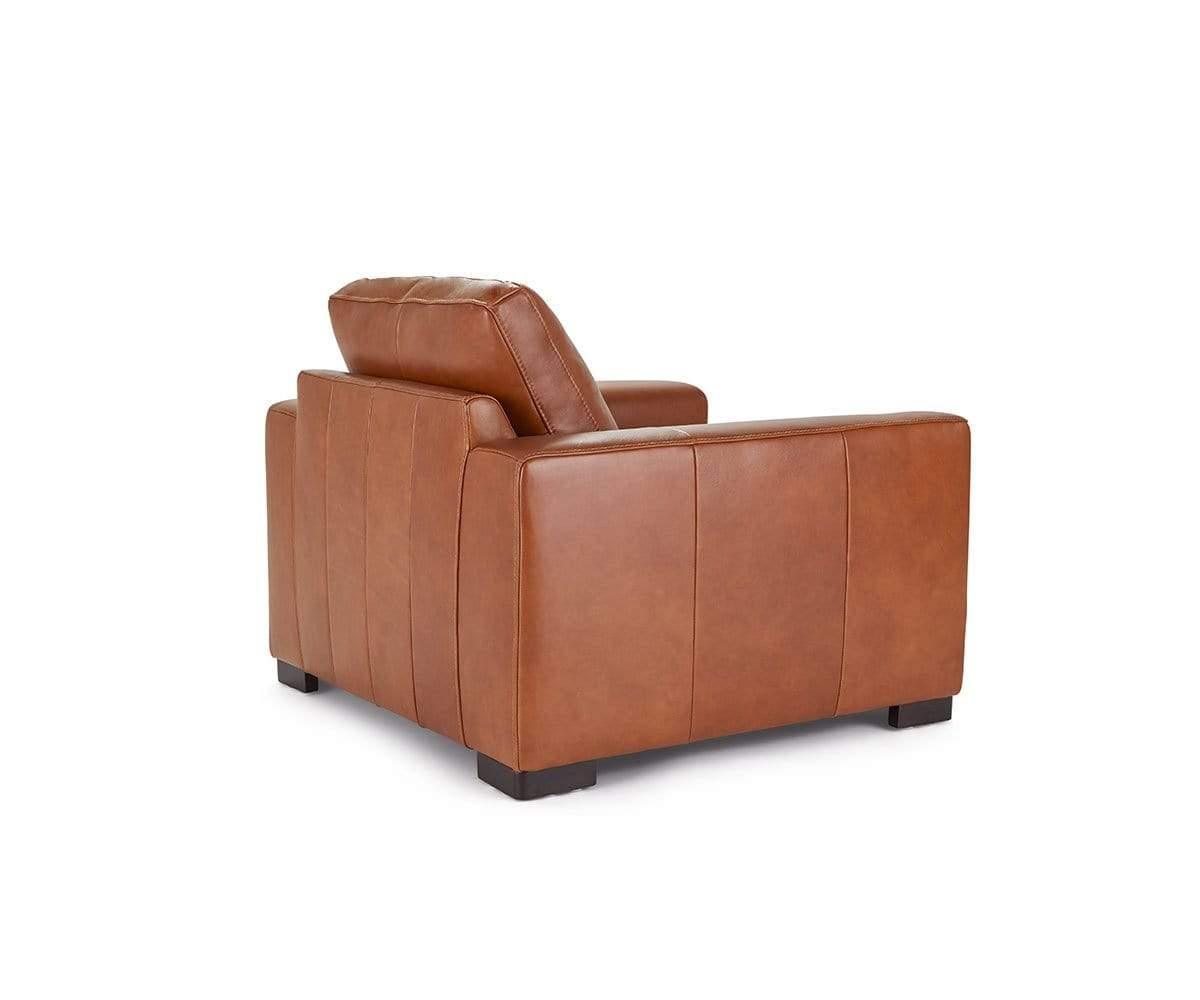 Chaise en cuir Braxten