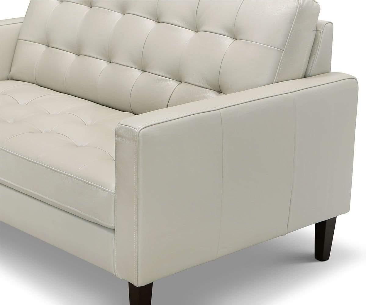 Causeuse en cuir Laura