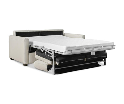 Canapé-lit complet en cuir Jonas