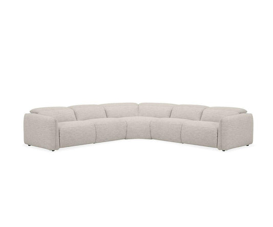 Canapé sectionnel inclinable électrique modulaire 5 pièces Ryden