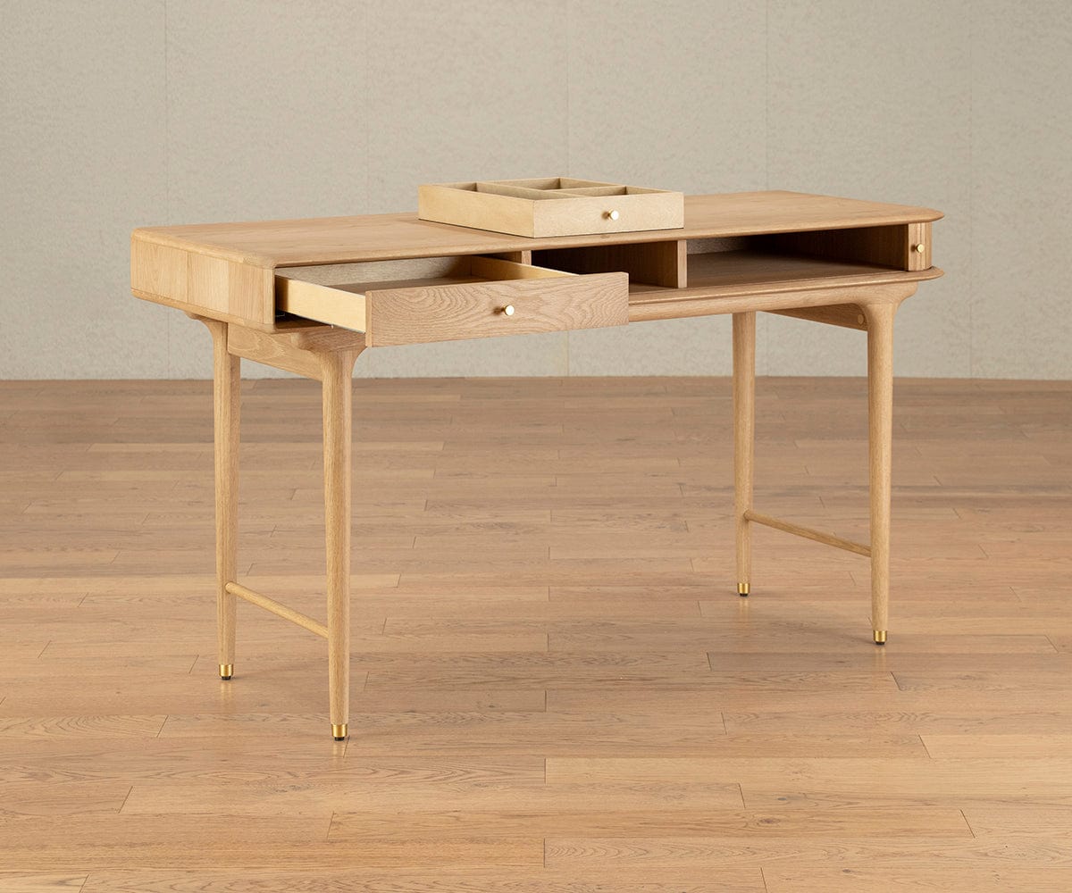 Bureau Hendrick II - Chêne blanc 