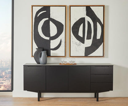 Ensemble d'art mural « Aperçus abstraits »