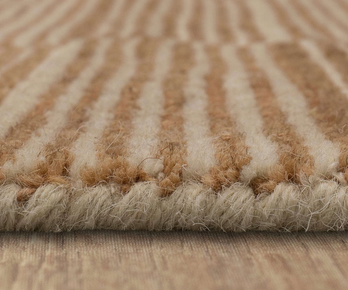 Tapis Karastan à Rayures Cassées - Sienne