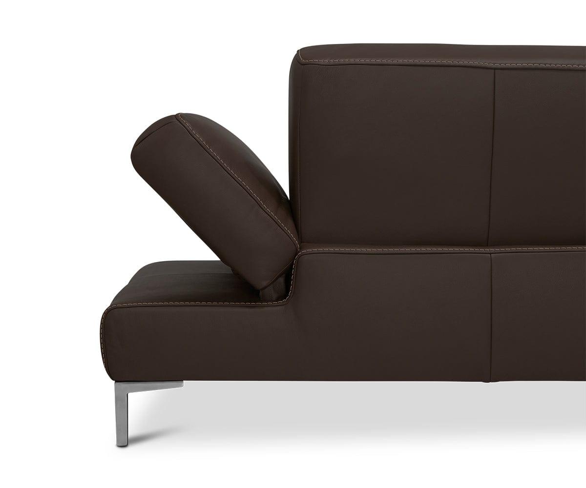 Campsis Canapé sectionnel gauche en cuir