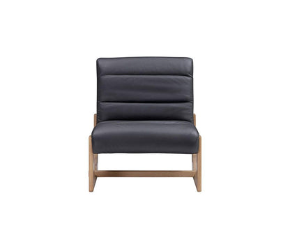 Chaise longue en cuir Unni