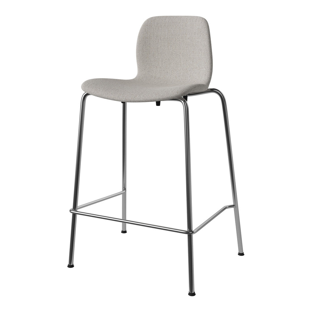 Chaise de comptoir Seed - Rembourrée - Base chromée