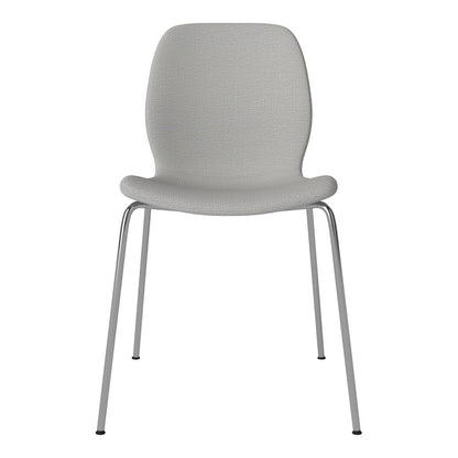 Chaise de salle à manger Seed - Rembourrée - Base chromée