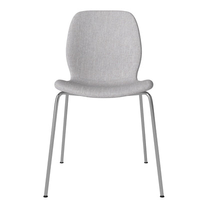 Chaise de salle à manger Seed - Rembourrée - Base chromée