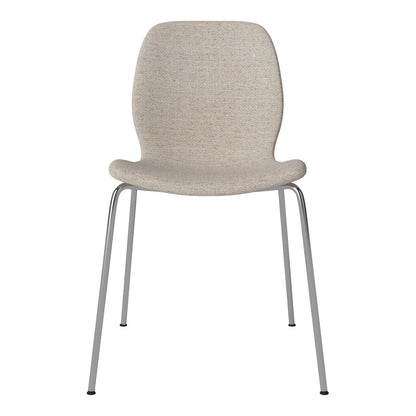 Chaise de salle à manger Seed - Rembourrée - Base chromée