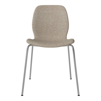 Chaise de salle à manger Seed - Rembourrée - Base chromée