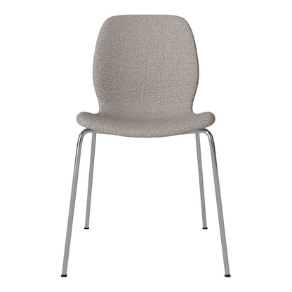 Chaise de salle à manger Seed - Rembourrée - Base chromée