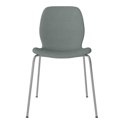 Chaise de salle à manger Seed - Rembourrée - Base chromée