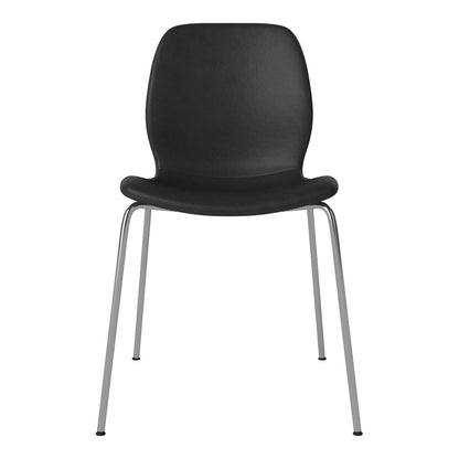 Chaise de salle à manger Seed - Rembourrée - Base chromée
