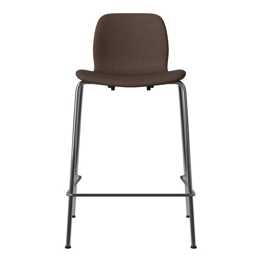 Chaise de comptoir Seed - Rembourrée - Base chromée