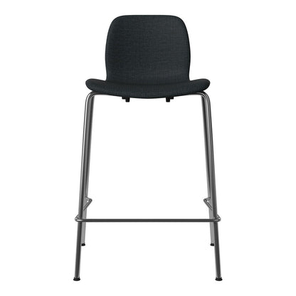 Chaise de comptoir Seed - Rembourrée - Base chromée