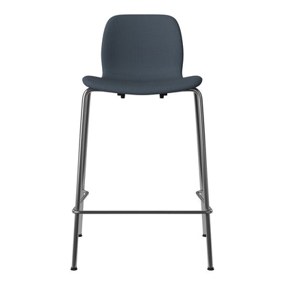 Chaise de comptoir Seed - Rembourrée - Base chromée