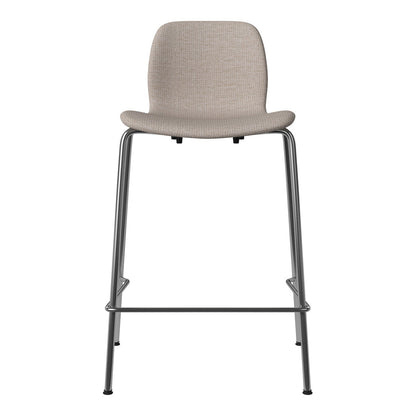 Chaise de comptoir Seed - Rembourrée - Base chromée