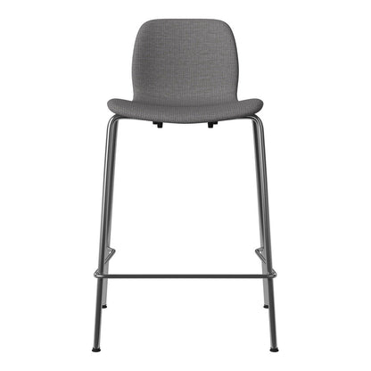 Chaise de comptoir Seed - Rembourrée - Base chromée