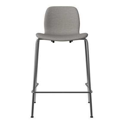 Chaise de comptoir Seed - Rembourrée - Base chromée