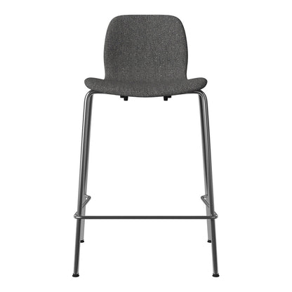 Chaise de comptoir Seed - Rembourrée - Base chromée