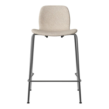 Chaise de comptoir Seed - Rembourrée - Base chromée