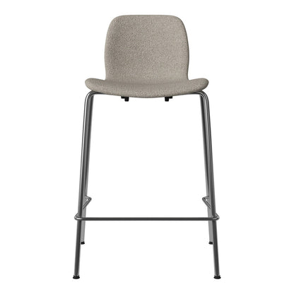 Chaise de comptoir Seed - Rembourrée - Base chromée