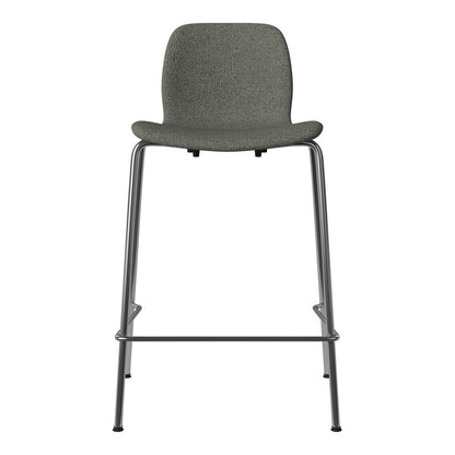 Chaise de comptoir Seed - Rembourrée - Base chromée