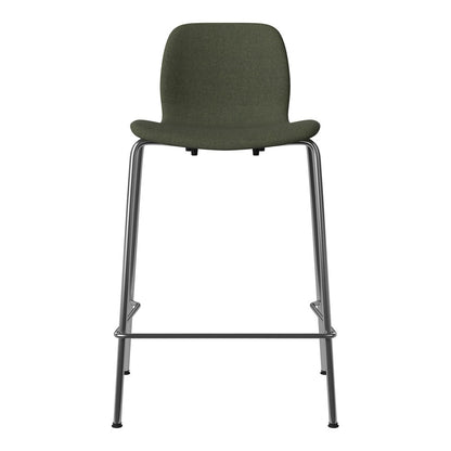 Chaise de comptoir Seed - Rembourrée - Base chromée