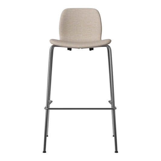 Chaise de bar Seed - Rembourrée - Base chromée