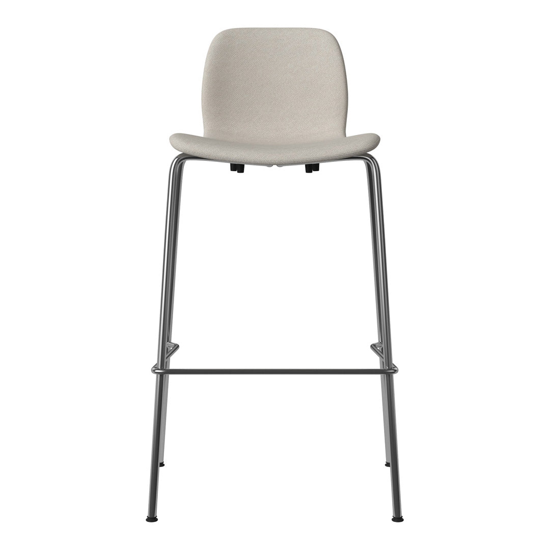 Chaise de bar Seed - Rembourrée - Base chromée