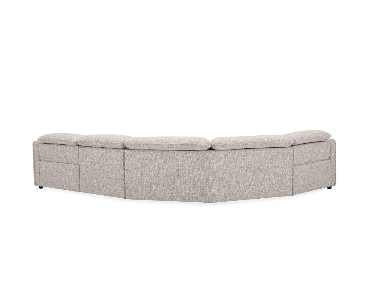 Canapé sectionnel inclinable électrique modulaire 4 pièces Ryden