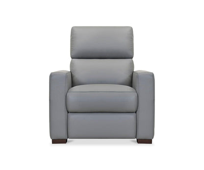 Fauteuil inclinable électrique en cuir Luka