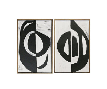 Ensemble d'art mural « Aperçus abstraits »