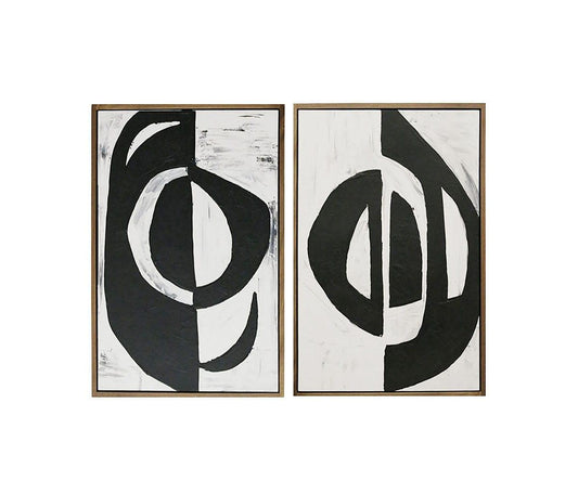 Ensemble d'art mural « Aperçus abstraits »